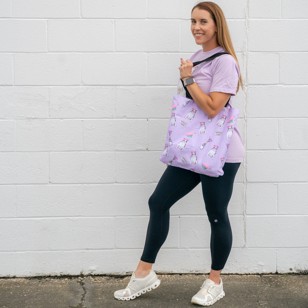 Caffeinated & Highly Opinionated Tote Bag