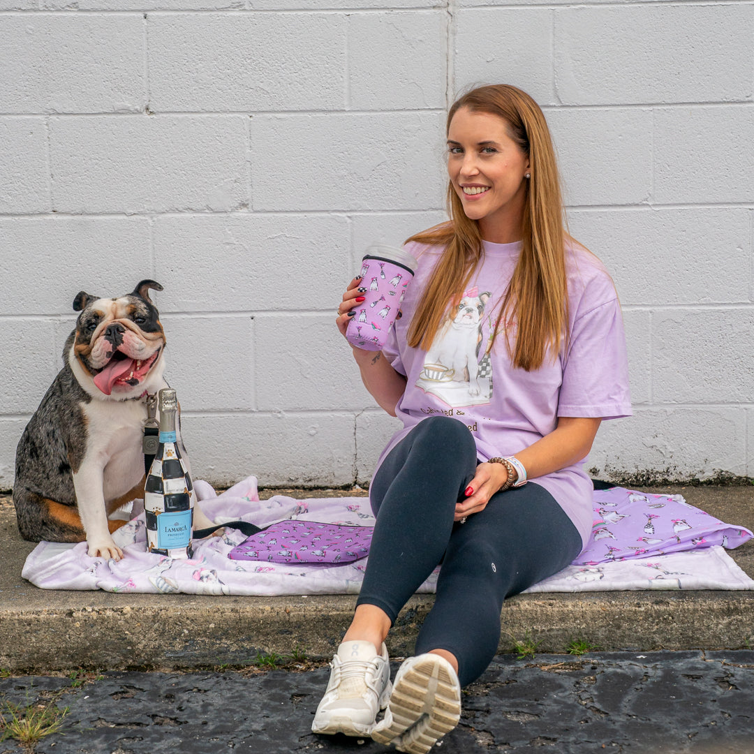 Caffeinated & Highly Opinionated Throw Blanket