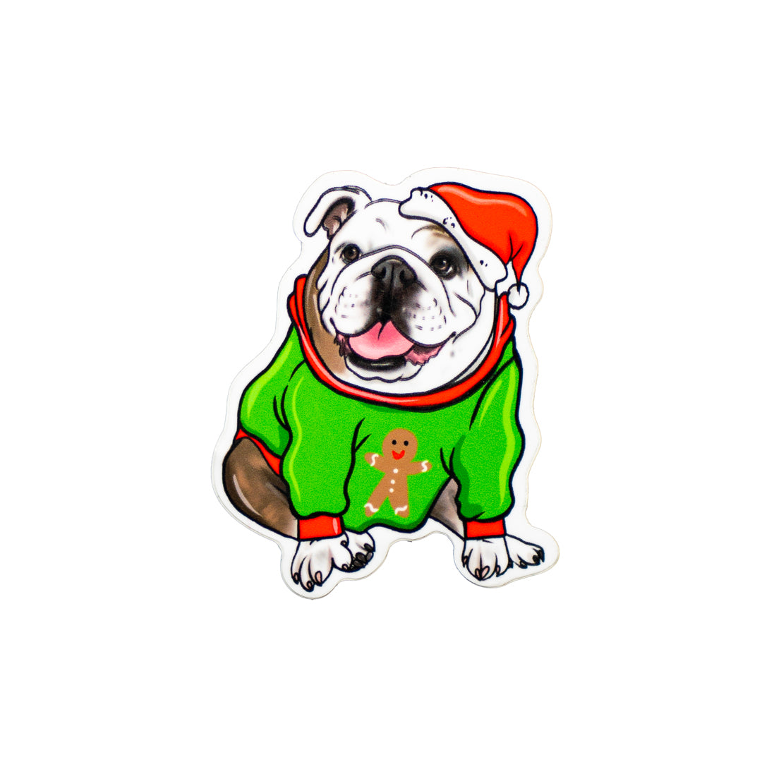 Lola Belle Christmas Sweater Sticker