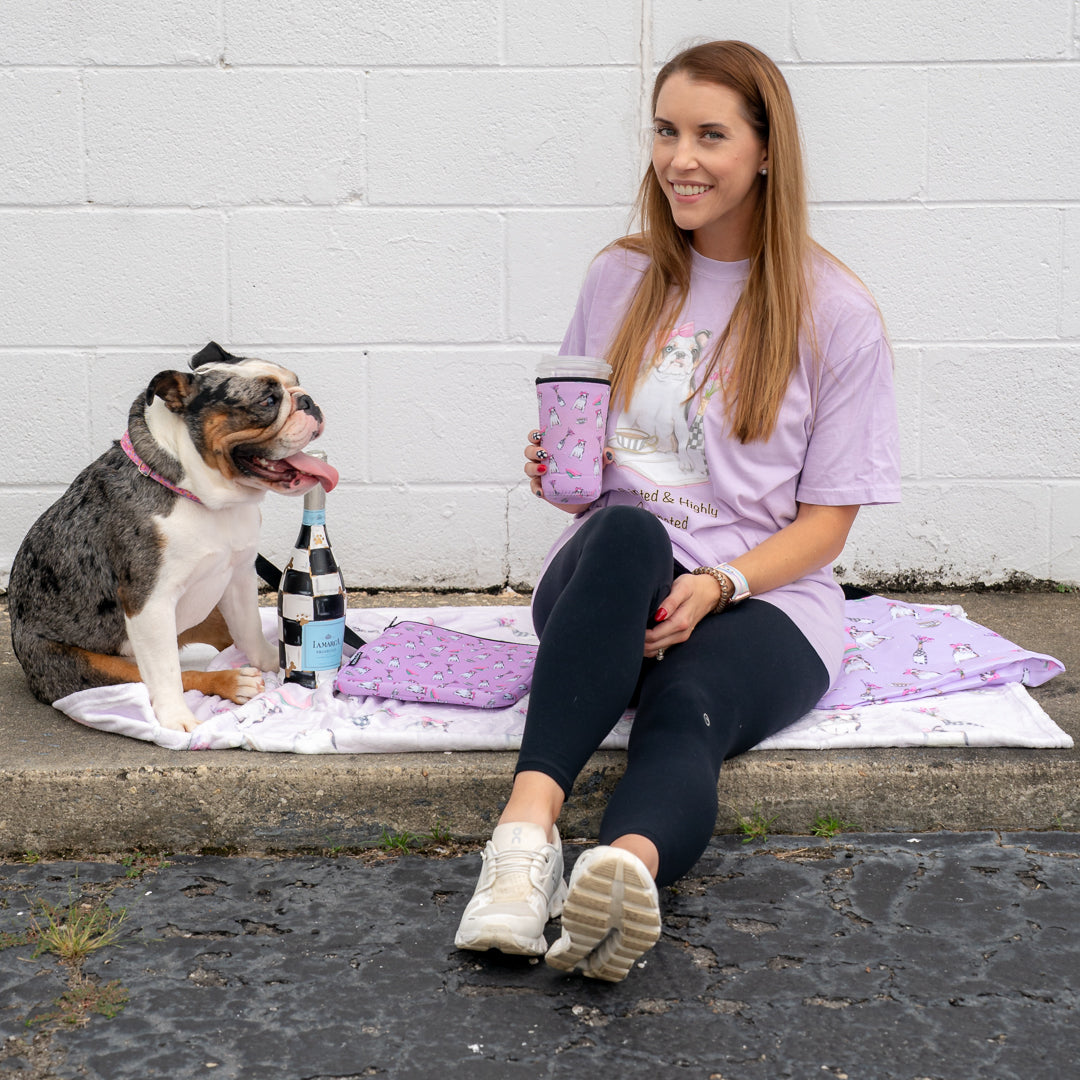 Caffeinated & Highly Opinionated Throw Blanket