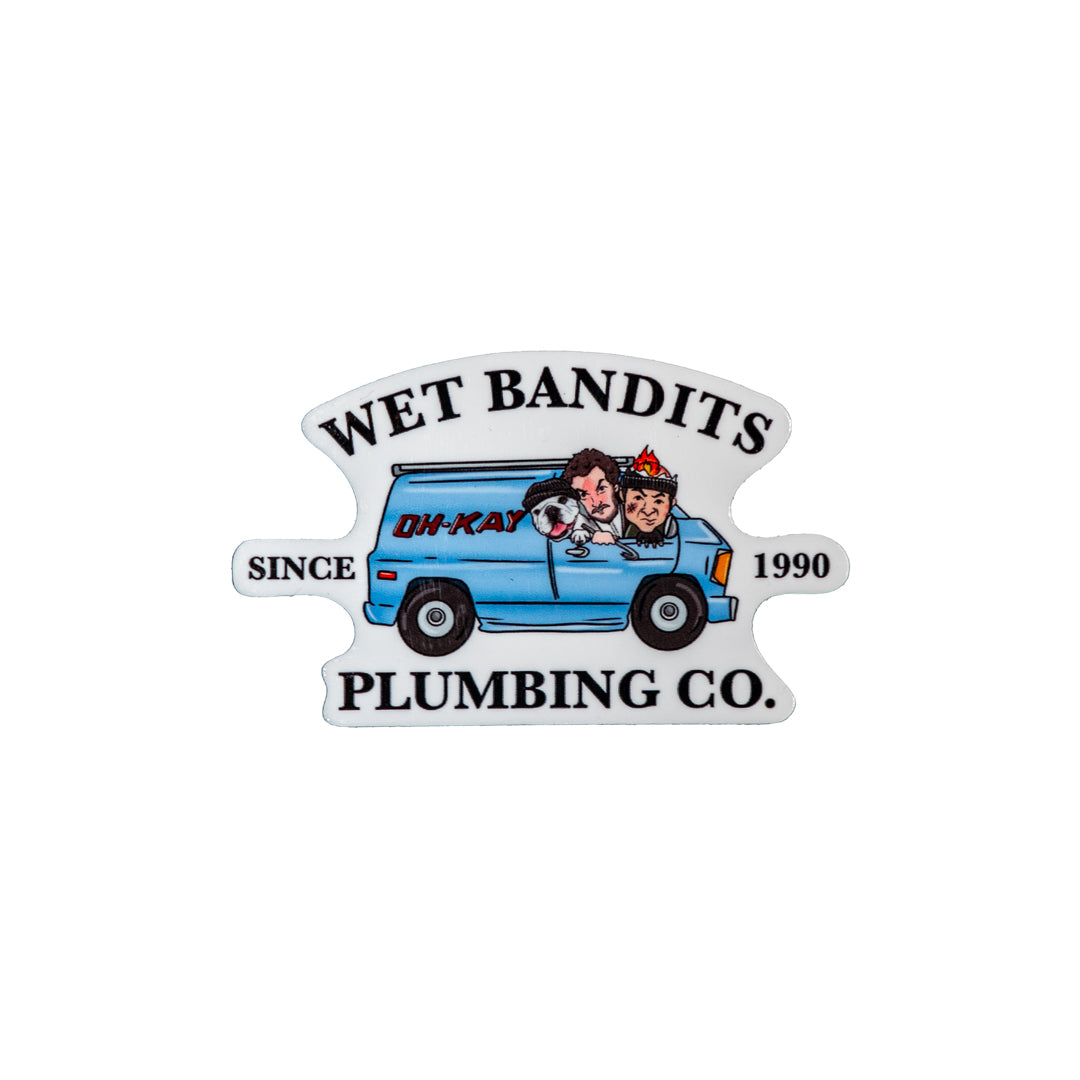 Wet Bandits Plumbing Co. Sticker