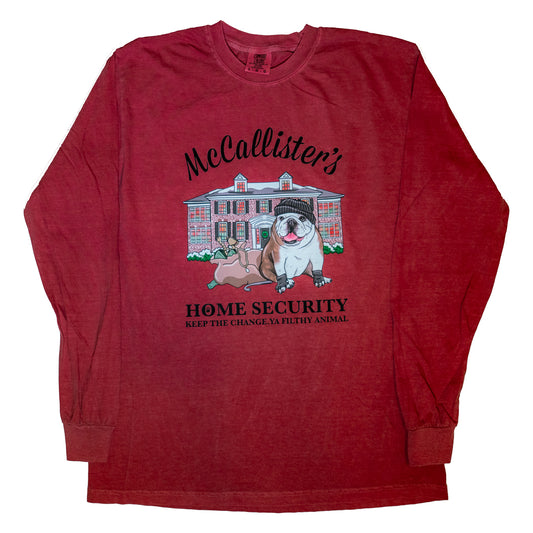 McCallister's Home Security Long Sleeve T-Shirt