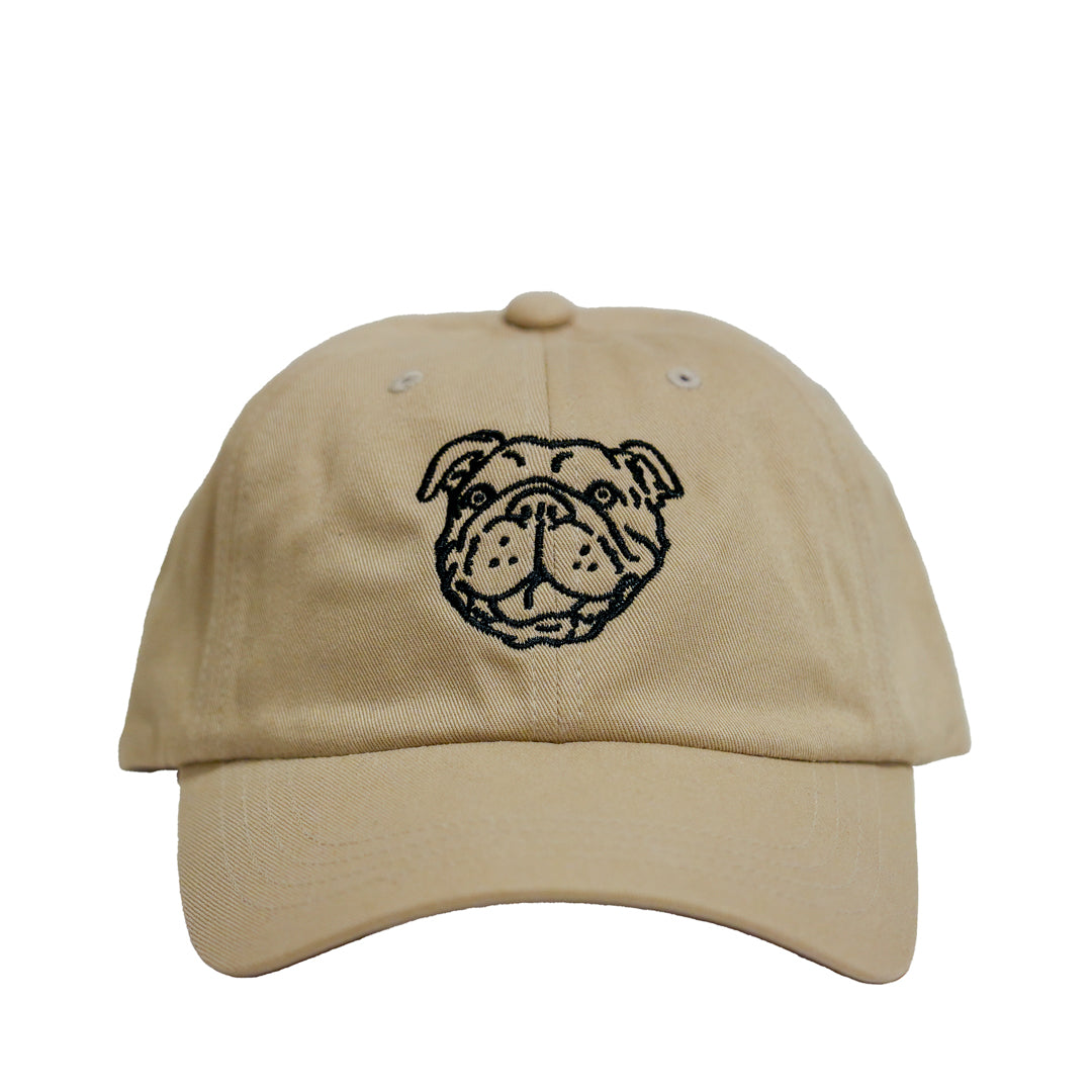 Embroidered English Bulldog Baseball Hat