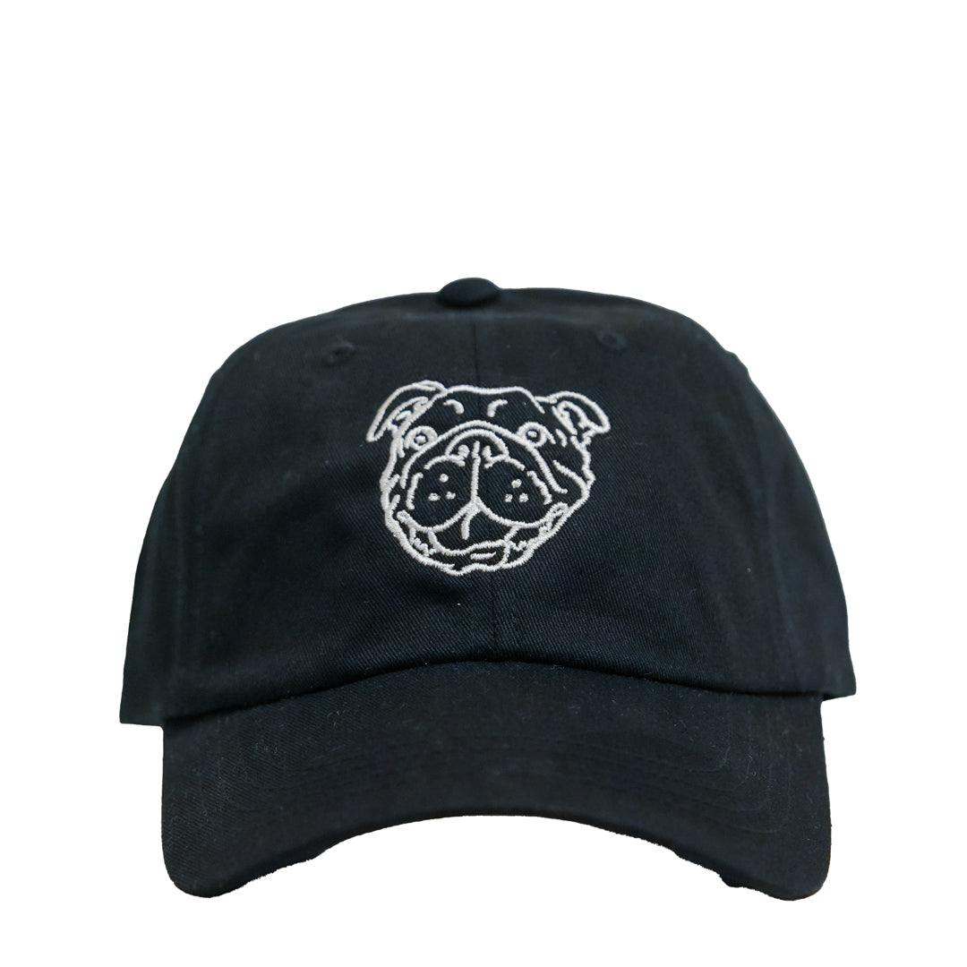 Embroidered English Bulldog Baseball Hat