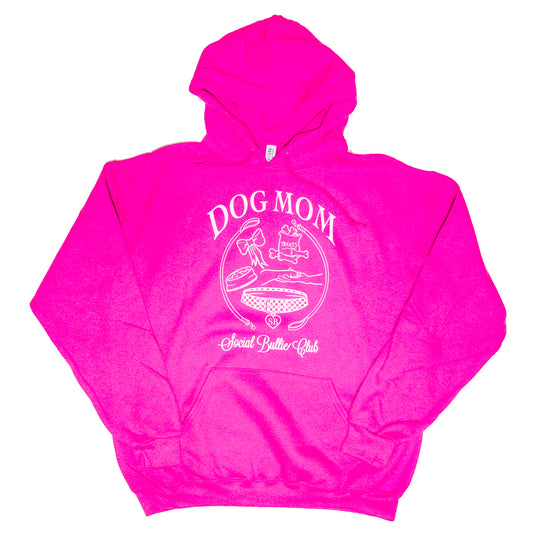 Dog Mom- Social Bullie Club Hoodie